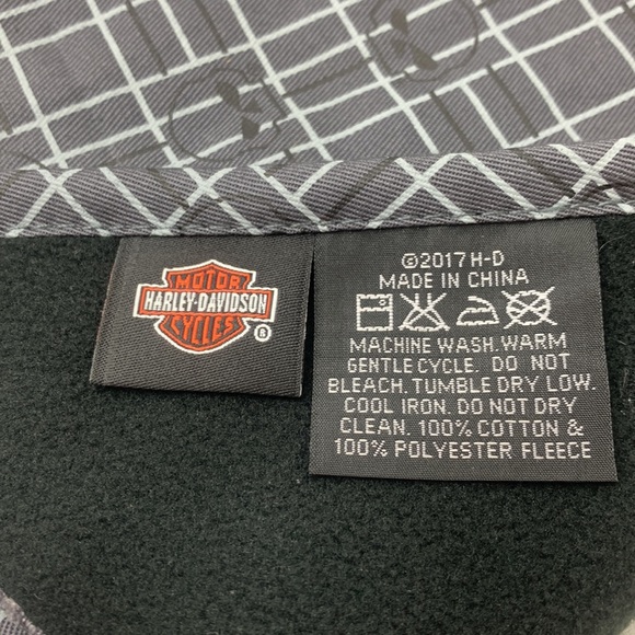 Harley Davidson Men's Hubcap 3-in-1 Convertible Bandana, neck cover - Picture 5 of 7